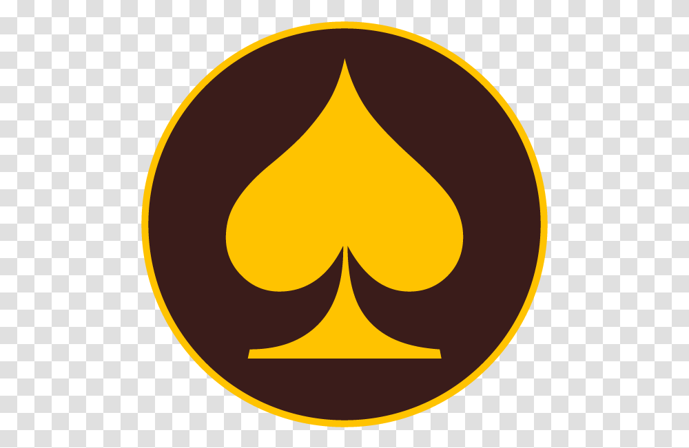 Gold Spade Clipart Emblem, Symbol, Logo, Trademark, Plant Transparent Png