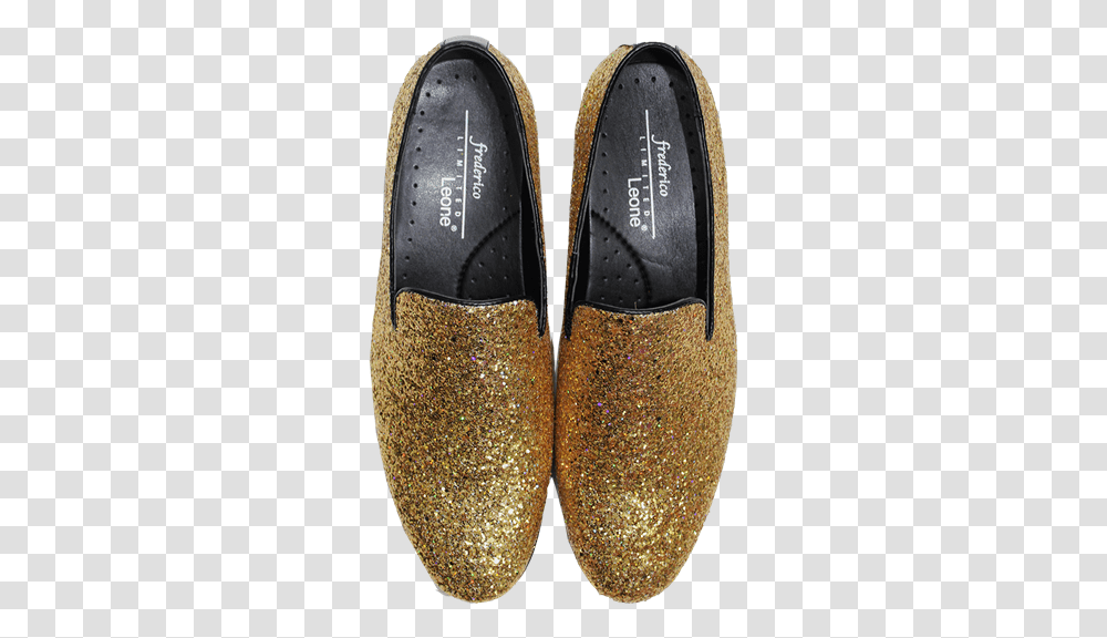 Gold Sparkle Shoe Shoe, Light, Clothing, Apparel, Glitter Transparent Png
