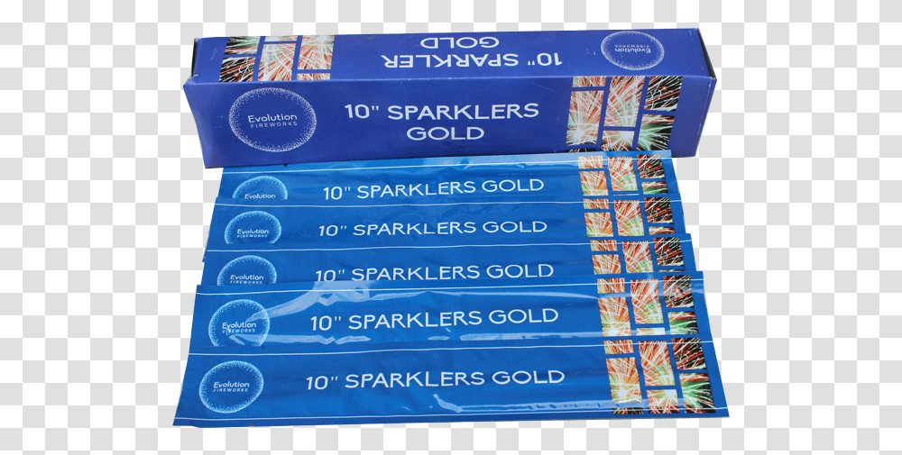 Gold Sparklers 24 Packs Of 5 Galactic Fireworks Paper, Text, Symbol, Number, Sign Transparent Png