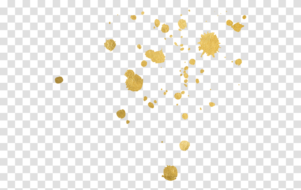 Gold Splatter Gold Paint Splatter Background, Confetti, Paper Transparent Png