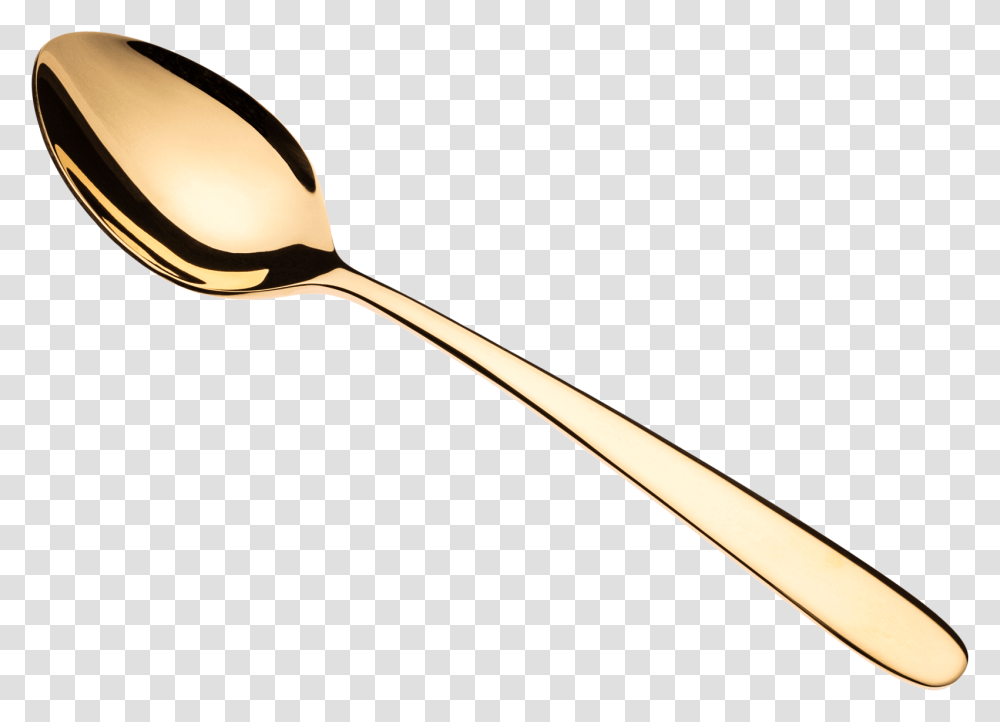 Gold Spoon Background, Cutlery Transparent Png