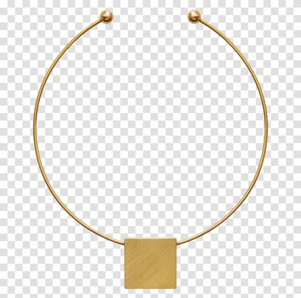 Gold Square Circle, Bow, Necklace, Jewelry, Accessories Transparent Png