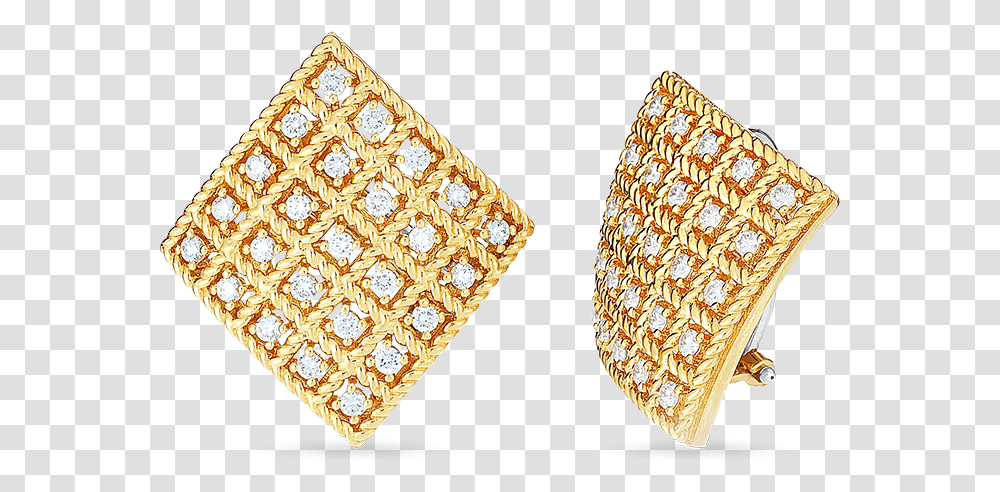 Gold Square Earrings With Diamonds Earrings, Accessories, Accessory, Jewelry, Gemstone Transparent Png