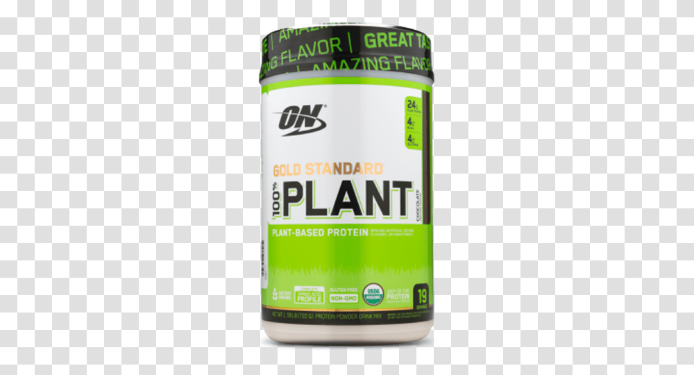 Gold Standard 100 Plant Based Protein By Optimum Nutrition Energy Drink, Cosmetics, Flyer, Paper, Advertisement Transparent Png
