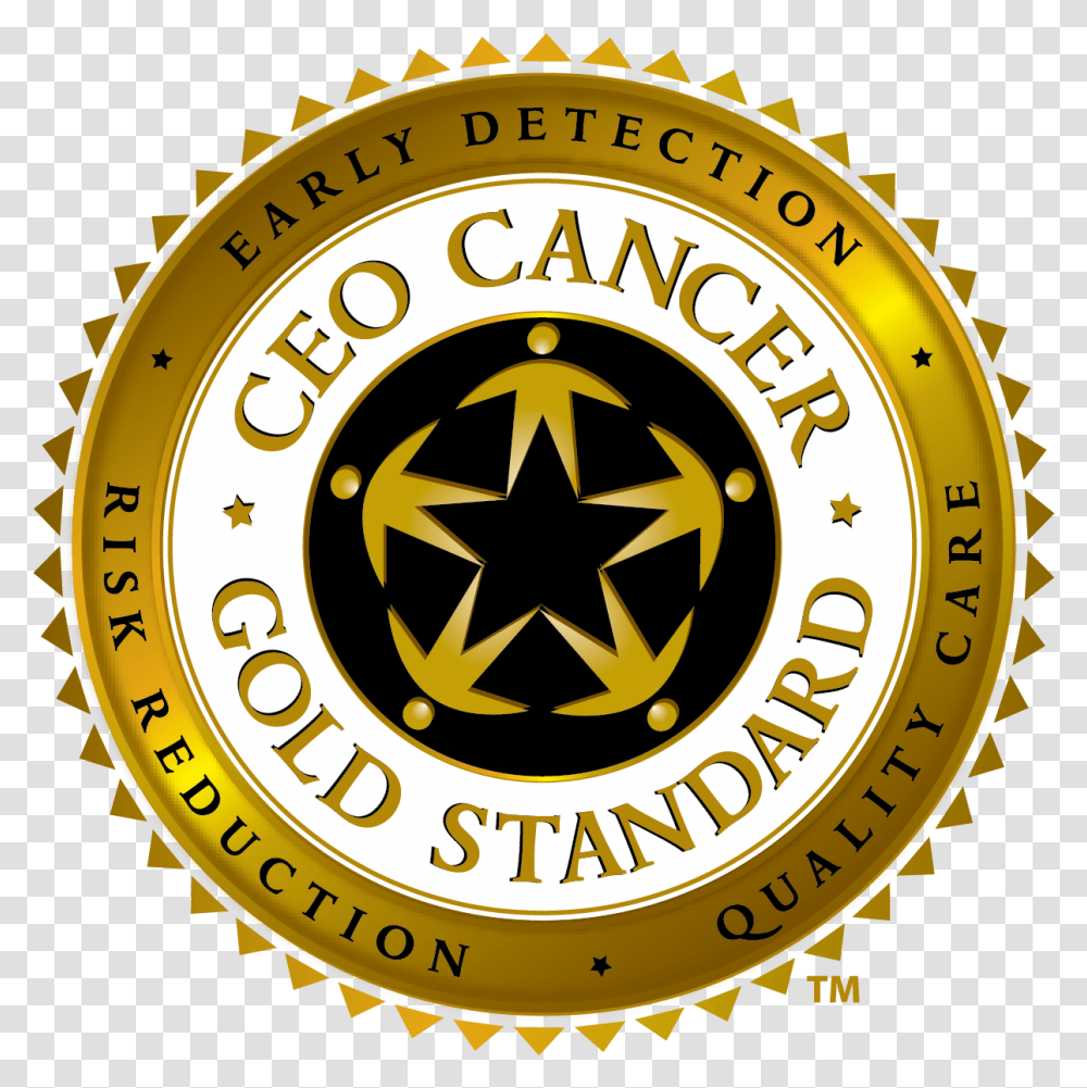 Gold Standard Logo Ceo Cancer Ceo Cancer Gold Standard Logo, Symbol, Trademark, Clock Tower, Architecture Transparent Png