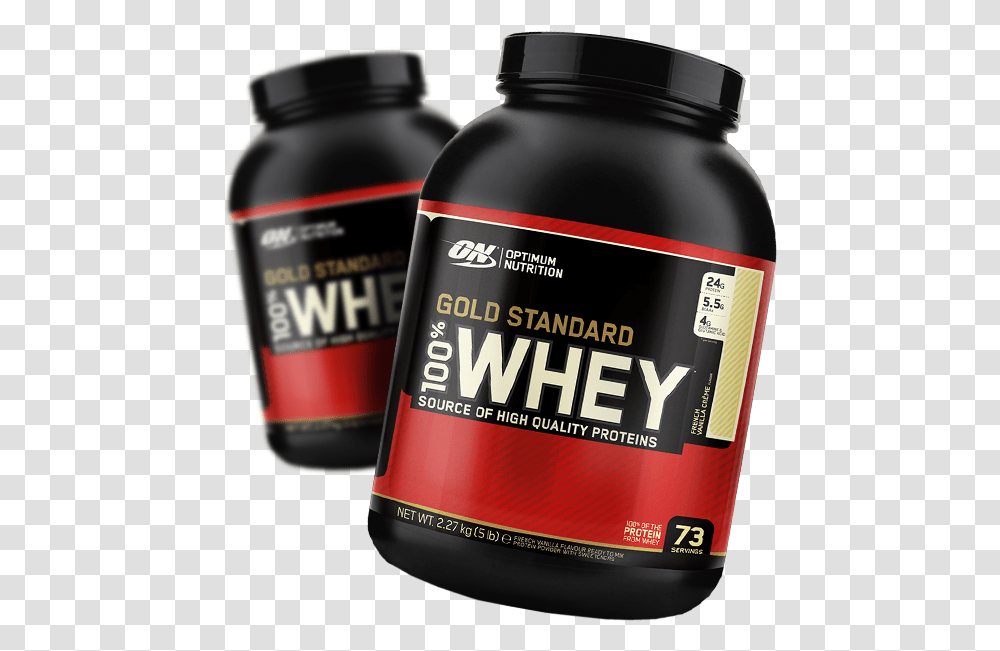 Gold Standard Whey Source Of High Quality Proteins, Bottle, Label, Shaker Transparent Png