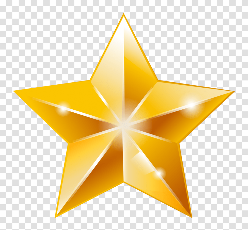 Gold Star Background Papiers Pour Creas Blanc, Star Symbol Transparent Png