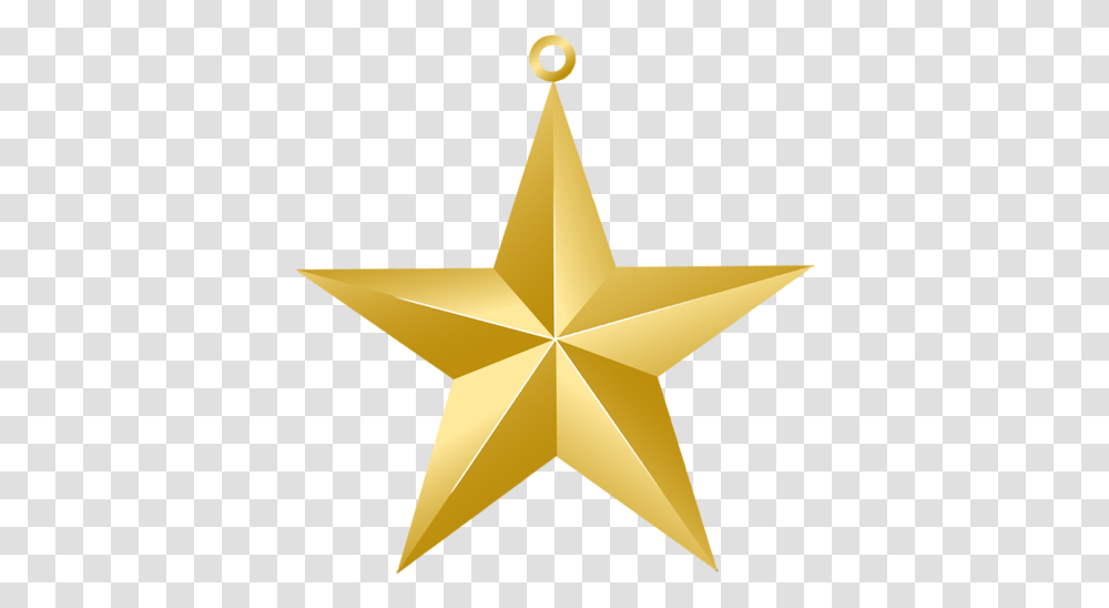 Gold Star Christmas Ornament Texas State Rising Star, Cross, Star Symbol, Lamp Transparent Png