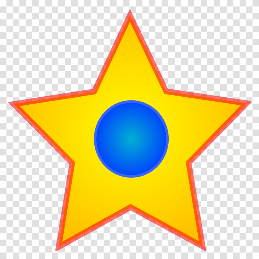 Gold Star Free Icon, Star Symbol, Cross Transparent Png