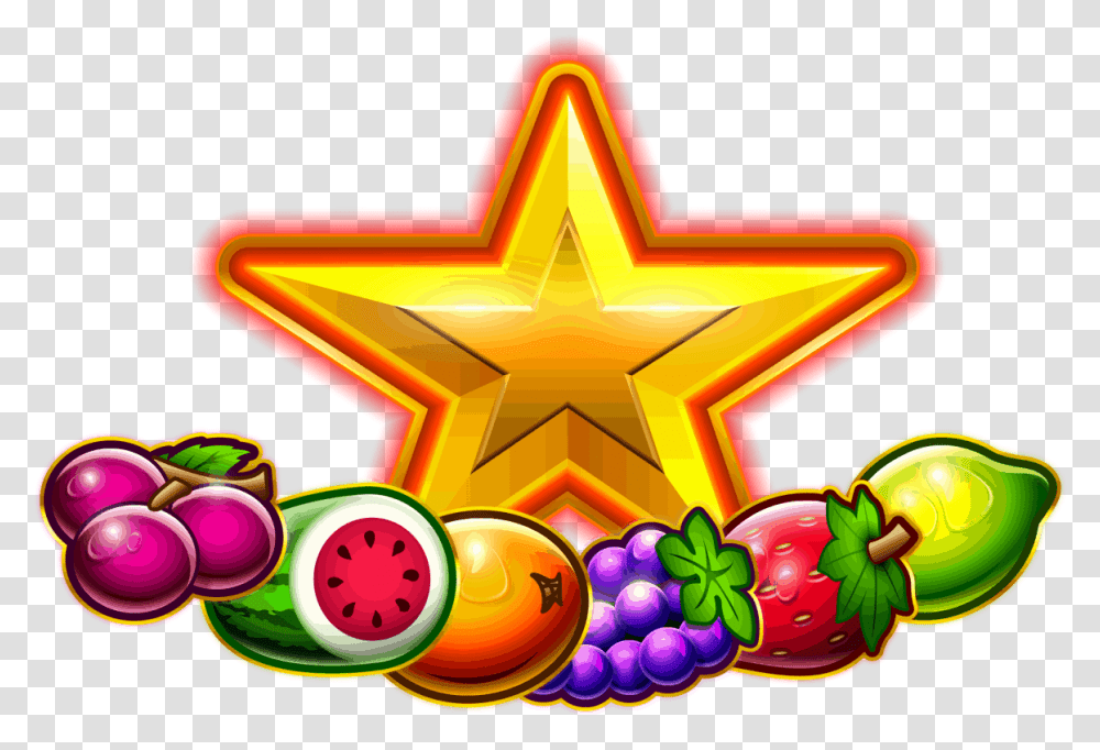 Gold Star Fruits Greentube Clip Art, Star Symbol Transparent Png