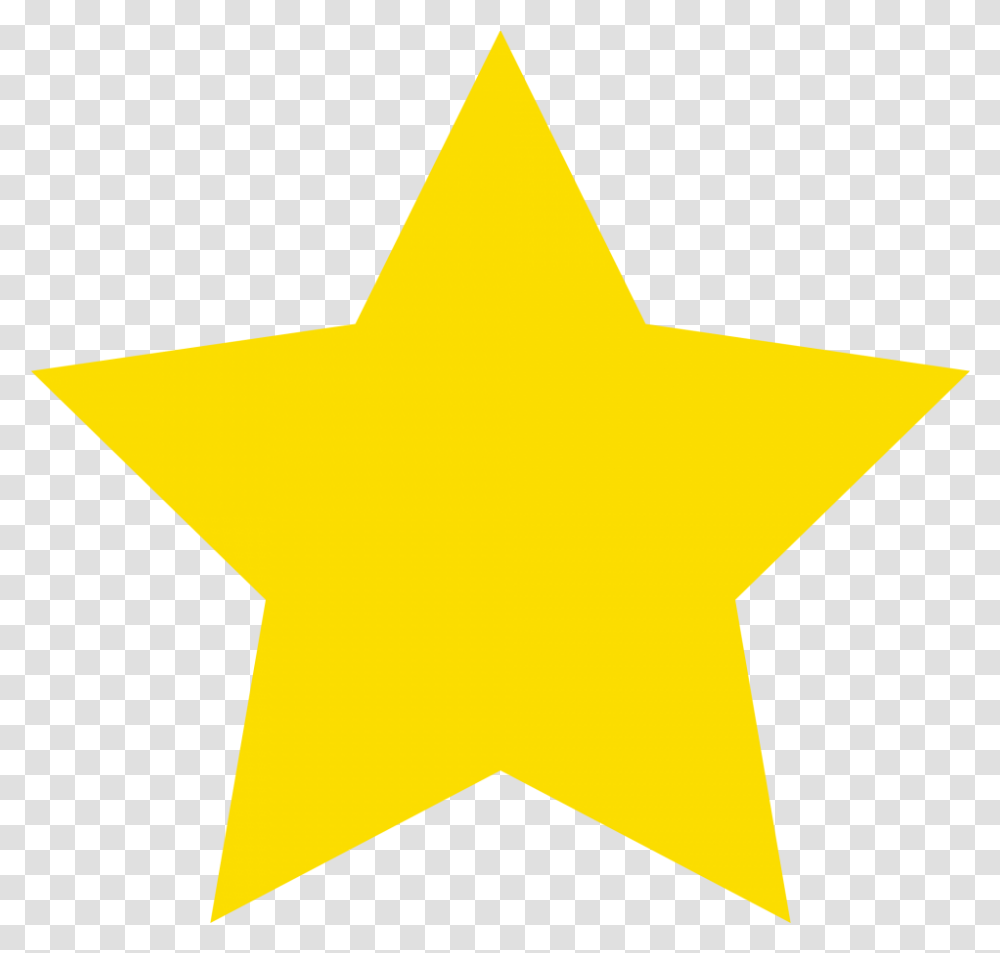 Gold Star Image Yellow Star With Black Background, Star Symbol, Cross Transparent Png
