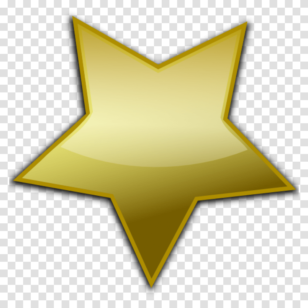 Gold Star, Lamp, Star Symbol Transparent Png