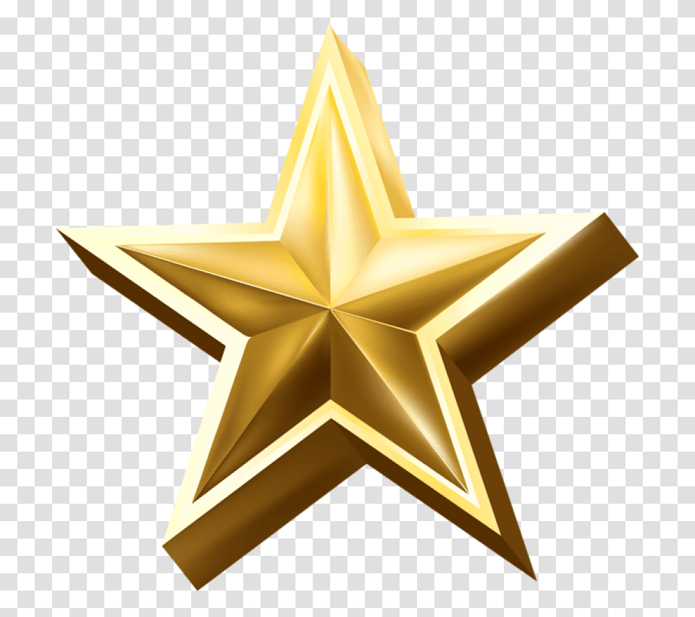 Gold Star, Cross, Star Symbol, Lamp Transparent Png