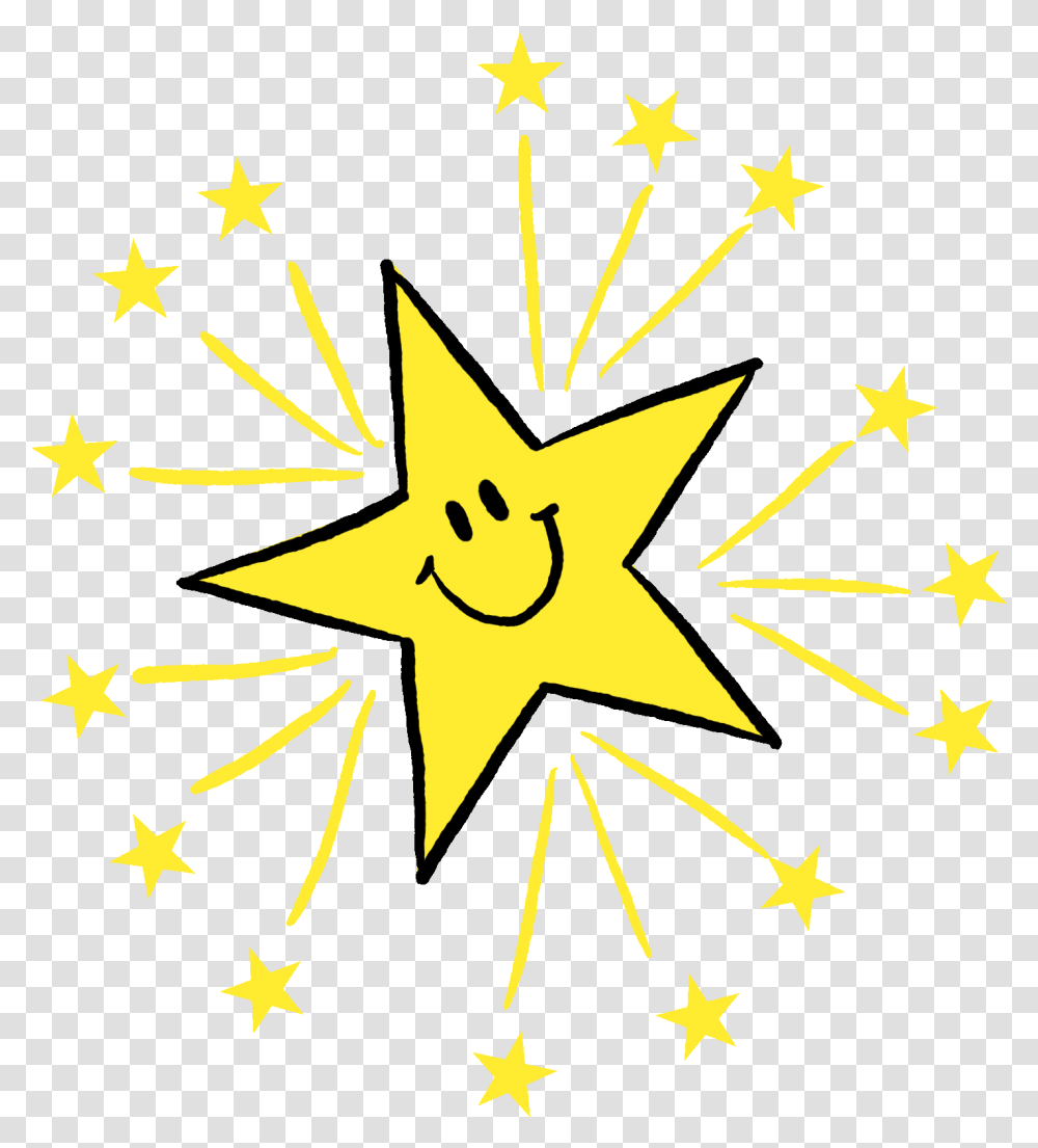 Gold Star Twinkling Gif, Star Symbol, Poster, Advertisement Transparent Png