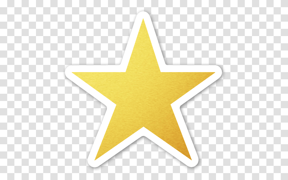 Gold Star You Tried Stickers Redbubble, Star Symbol, Cross Transparent Png