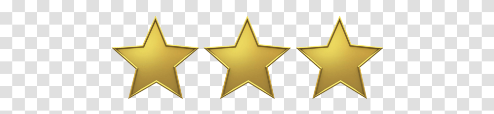 Gold Stars 5 Star Rating Vector, Star Symbol, Cross Transparent Png