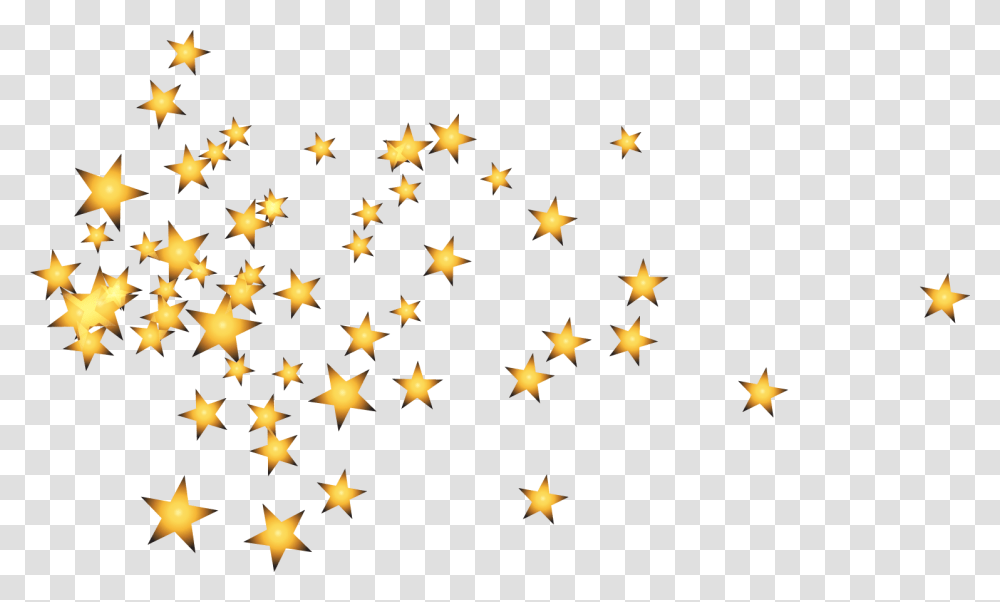 Gold Stars Clipart Gold Stars Clipart, Paper, Confetti, Bird Transparent Png