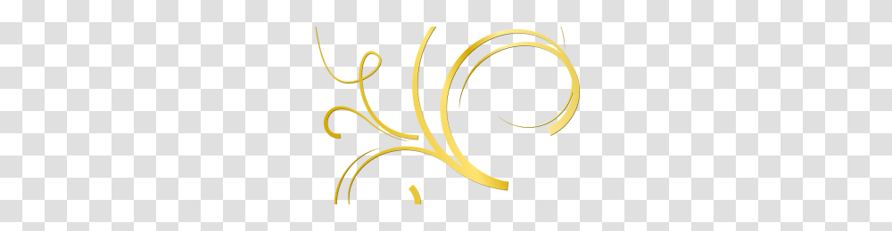 Gold Swirl Border Design Image, Horn, Brass Section, Musical Instrument, French Horn Transparent Png