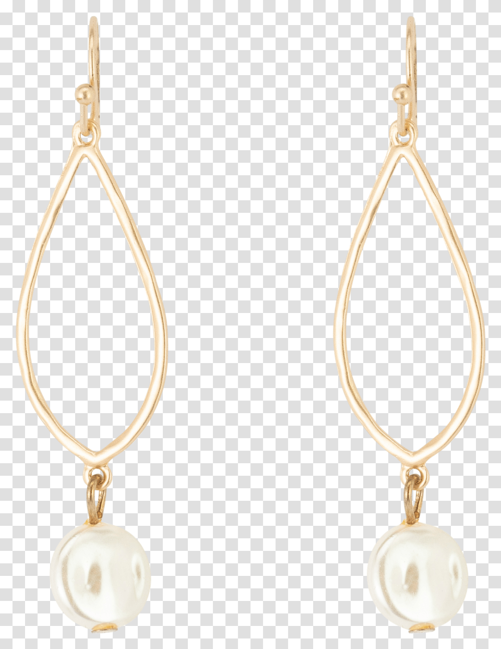 Gold Teardrop With Flat Mother Of Pearl Earrings Earrings, Jewelry, Accessories, Accessory, Necklace Transparent Png