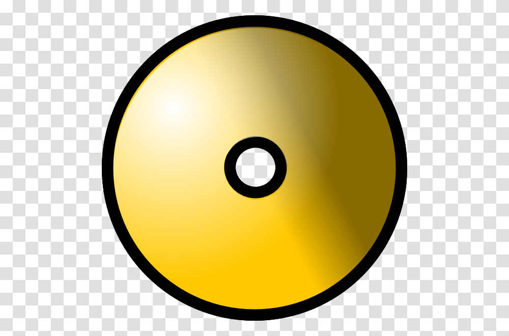 Gold Theme Cd Dvd Large Size, Disk Transparent Png