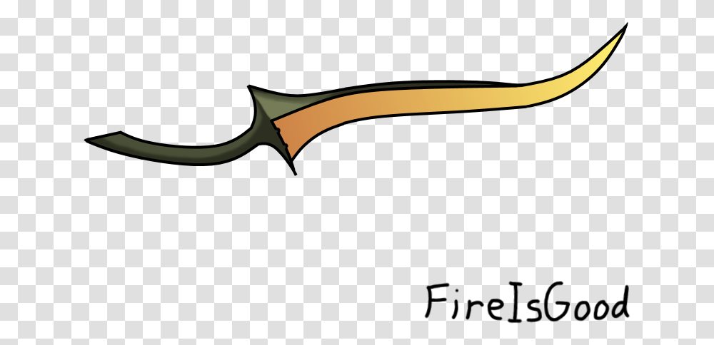 Gold Tracer, Weapon, Blade, Tool, Sword Transparent Png