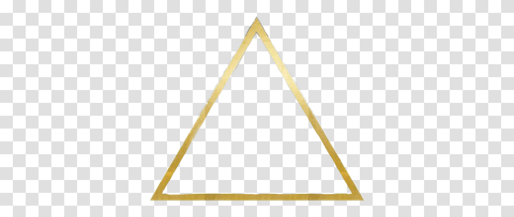 Gold Triangle Geometricshapes Shape Whote Background Neon Lights Transparent Png