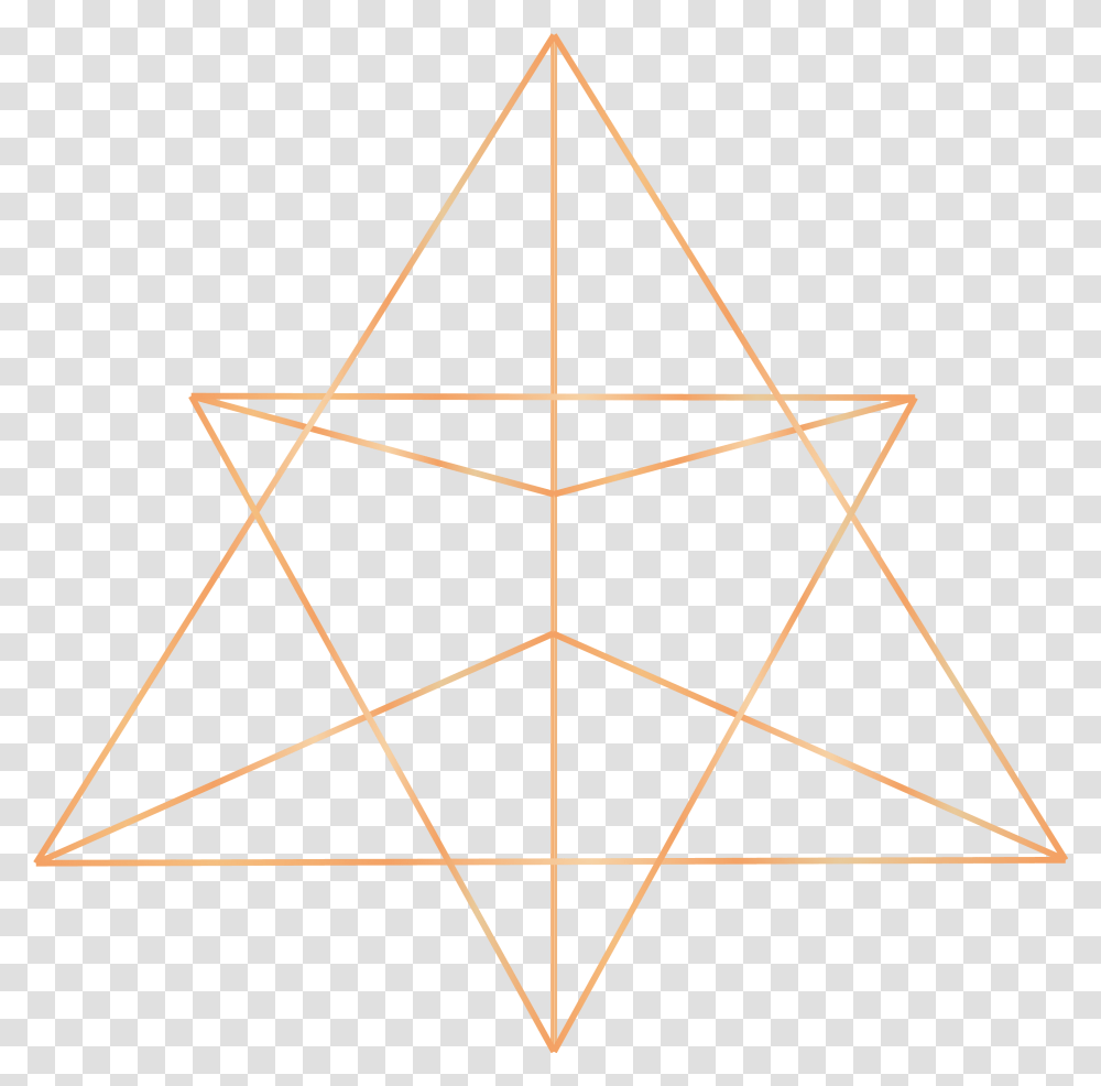 Gold Triangle Triangle, Bow, Star Symbol, Utility Pole Transparent Png