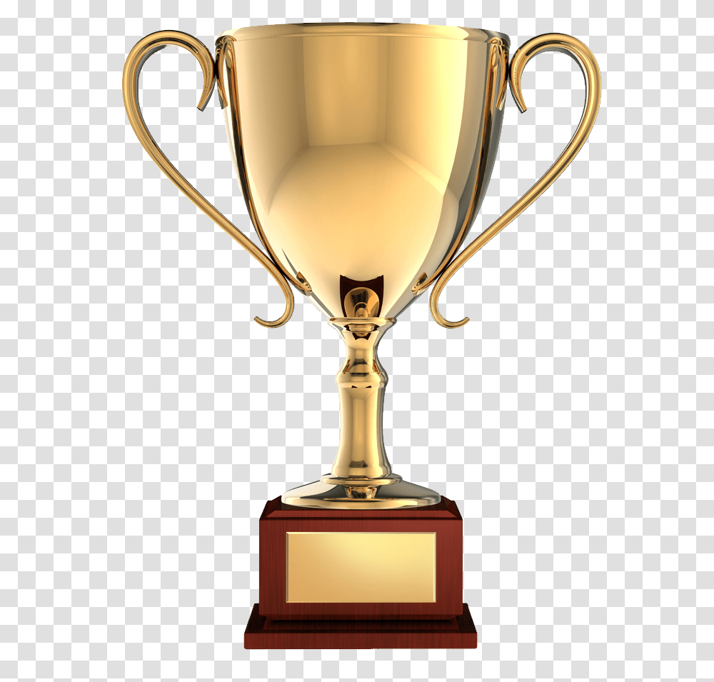 Gold Trophy Clipart Trophy, Lamp Transparent Png