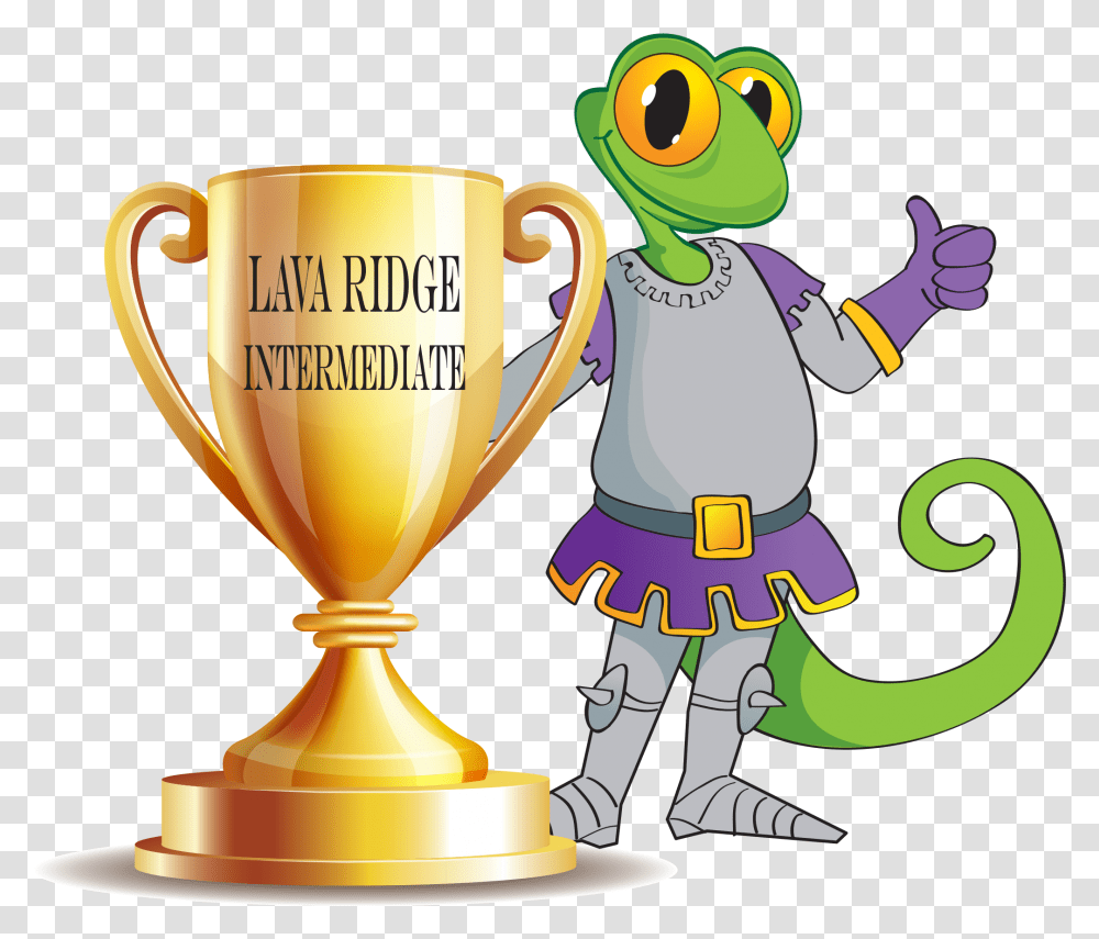 Gold Trophy Winner Cup Gold Silver, Lamp Transparent Png