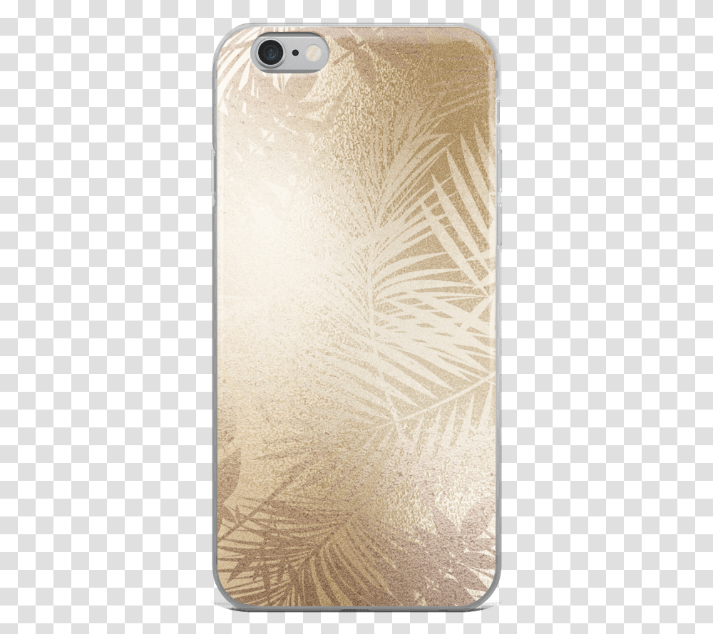 Gold Tropical Leaves Iphone Case Mobile Phone Case Transparent Png