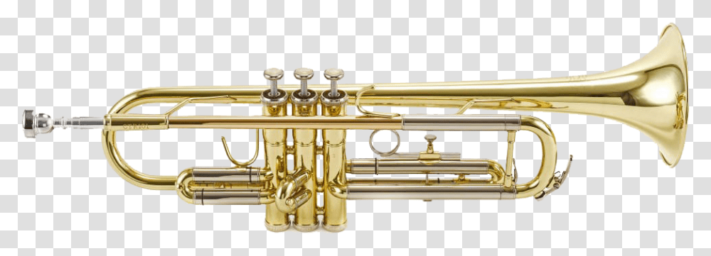 Gold Trumpet Free Download Tromba, Horn, Brass Section, Musical Instrument, Cornet Transparent Png