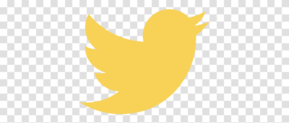 Gold Twitter Logo For Di Gold Twitter Logo, Bird, Animal Transparent Png