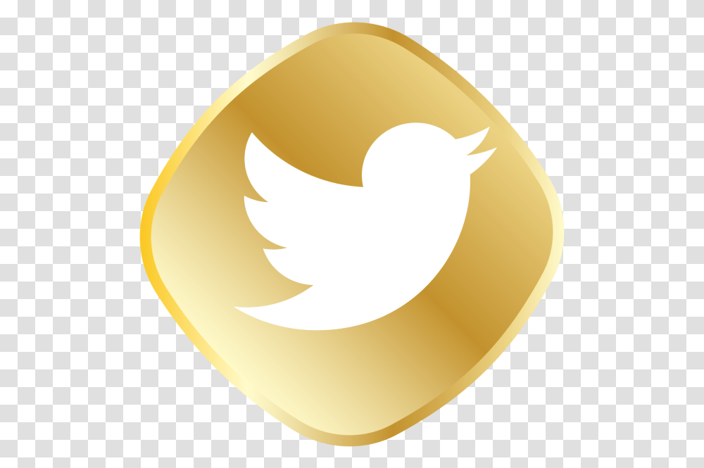 Gold Twitter Logo Verification Twitter Clipart Full Size Twitter Logo Navy Blue, Lamp, Plant, Food, Vegetable Transparent Png