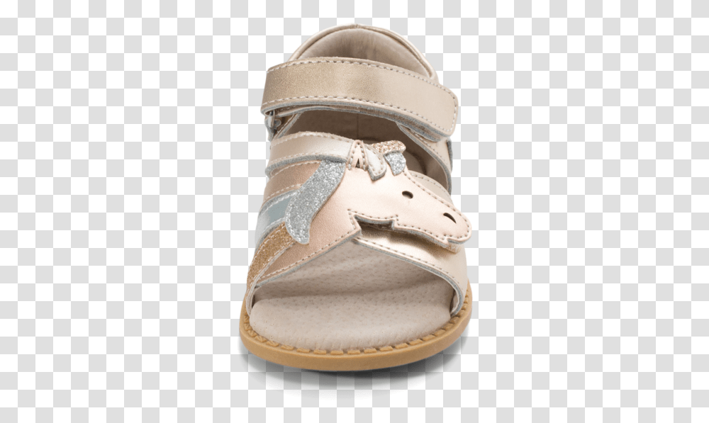 Gold Unicorn Sandals For Toddlers And Girls - Livie & Luca Open Toe, Clothing, Apparel, Footwear, Shoe Transparent Png