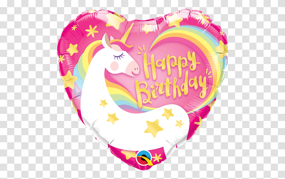 Gold Unicorn Sparkle Foil Balloon 18 Happy Birthday Unicorn Balloons, Text, Diaper, Purple, Food Transparent Png