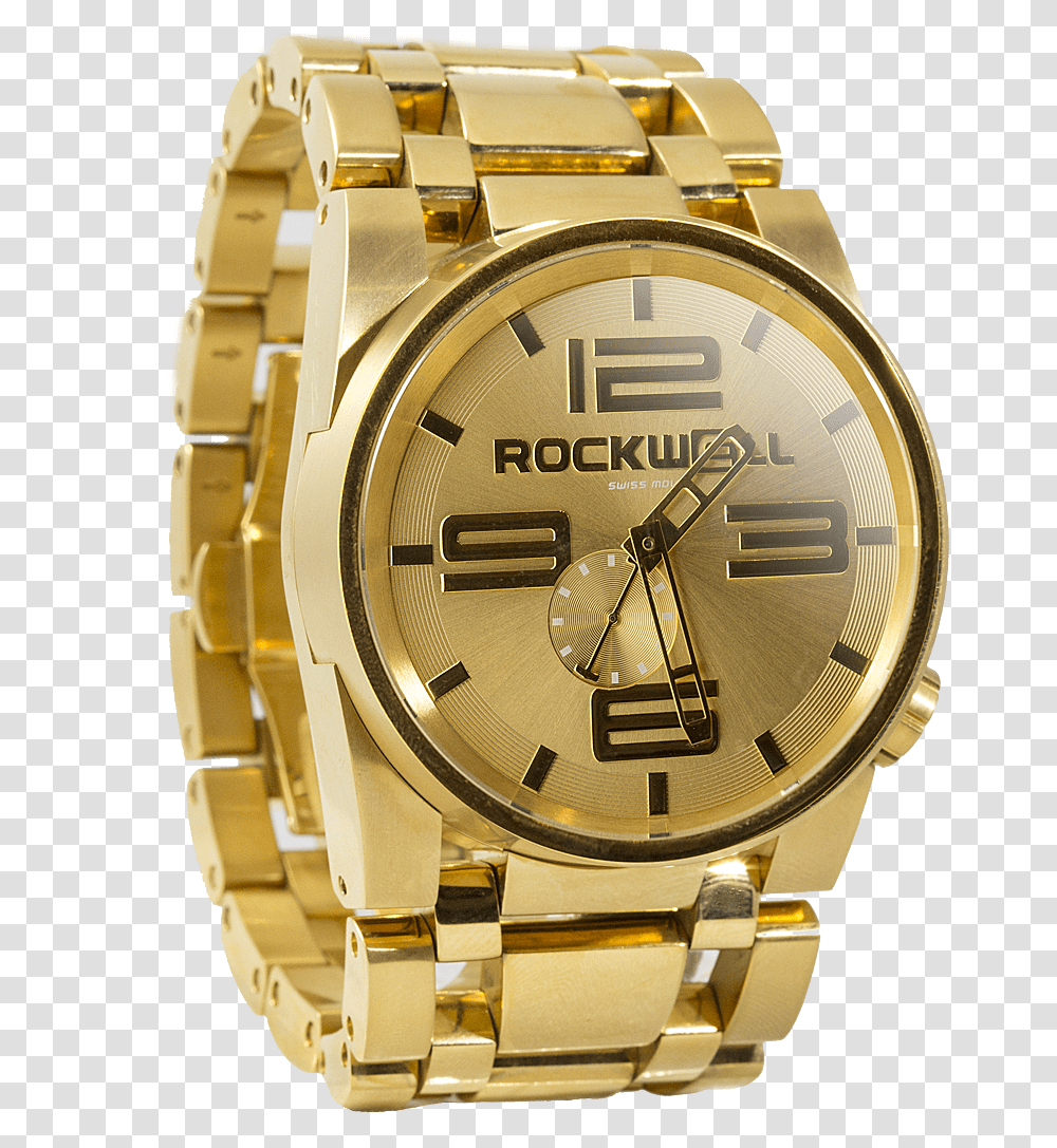 Gold Watches Solid, Wristwatch Transparent Png