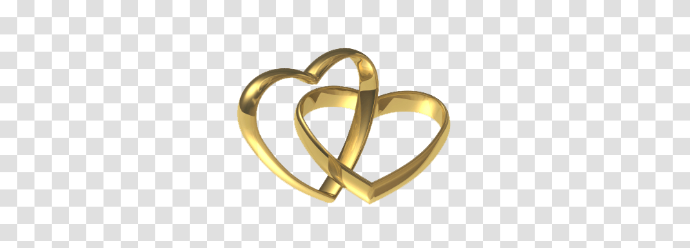 Gold Wedding Hearts, Ring, Jewelry, Accessories, Accessory Transparent Png