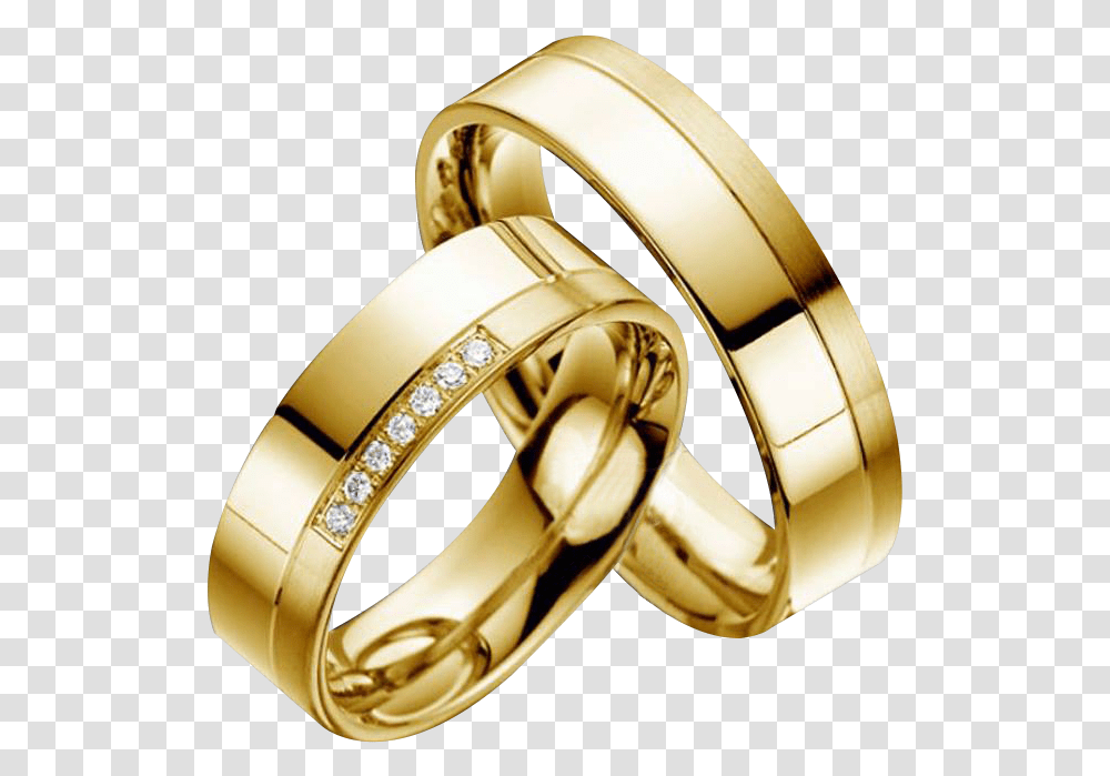 Gold Wedding Ring Men And Woman, Jewelry, Accessories, Accessory, Treasure Transparent Png