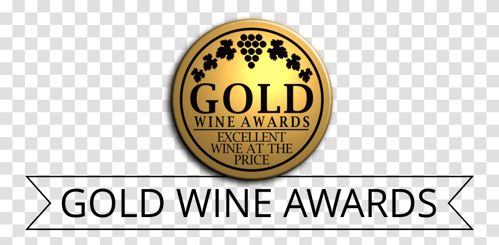 Gold Wine Awards Emblem, Label, Logo Transparent Png