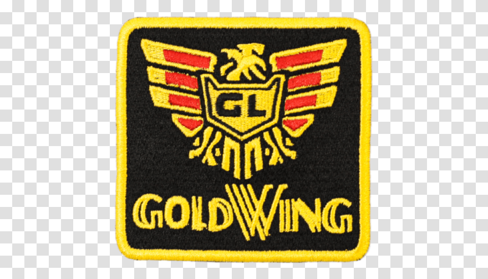 Gold Wings Emblem, Logo, Symbol, Trademark, Rug Transparent Png