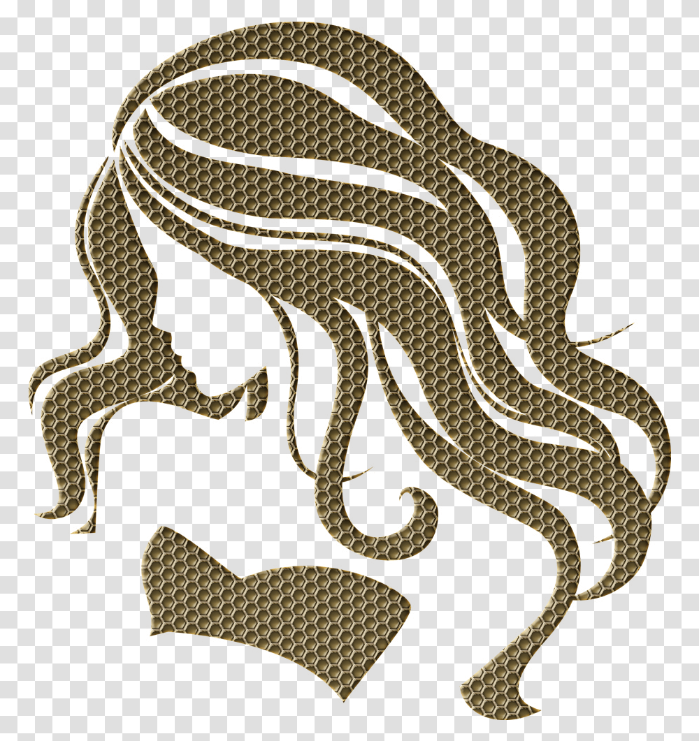 Gold Woman Womanportrait Hot Sexy Bee Hair Freeto Hairdresser, Snake, Reptile, Animal, Dragon Transparent Png
