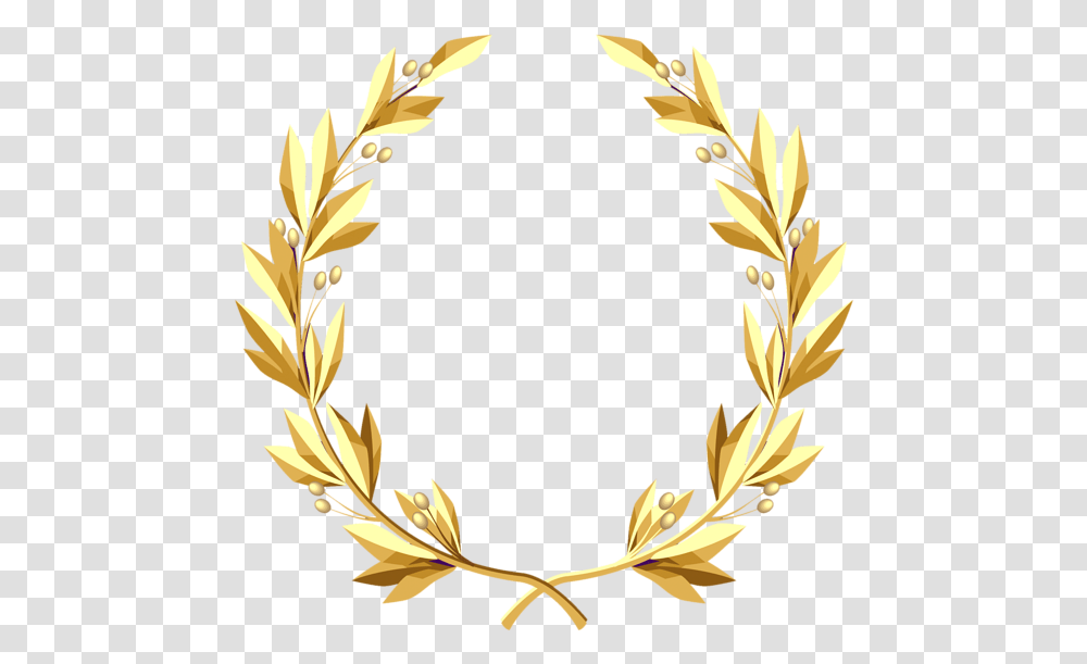 Gold, Wreath Transparent Png