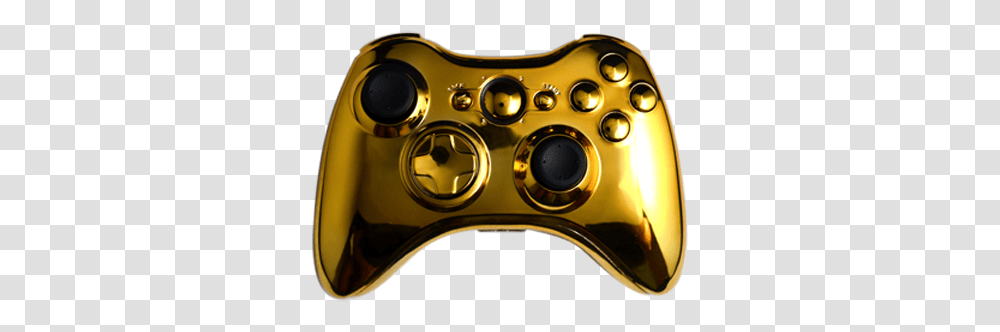 Gold Xbox 360 Controller Gold Xbox 360 Controller, Electronics, Helmet, Clothing, Apparel Transparent Png