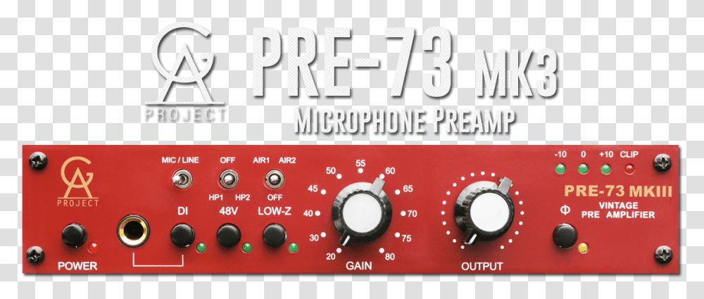 Golden Age Project Pre 73 Pre73 Mk3 Mic Preamp Golden Age Pre73 Mkiii, Electronics, Amplifier, Switch Transparent Png