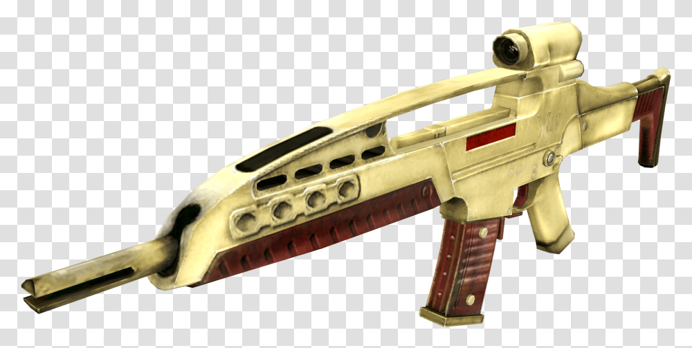 Golden Ak47 Assault Rifle, Gun, Weapon, Weaponry, Machine Gun Transparent Png