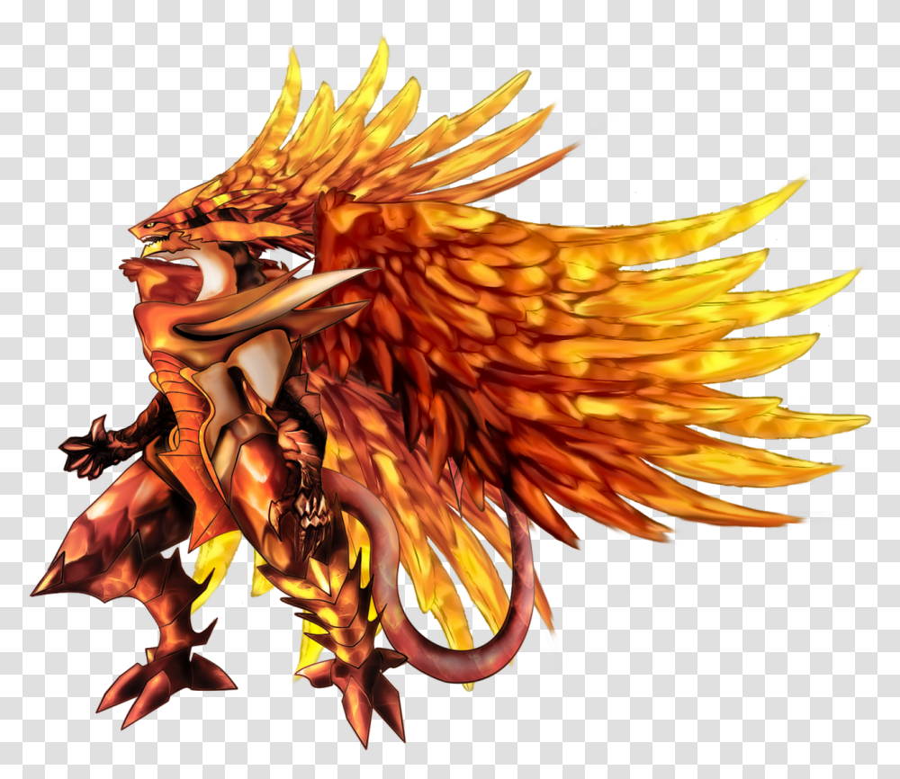 Golden And Red Dragon, Bonfire, Flame, Bird, Animal Transparent Png