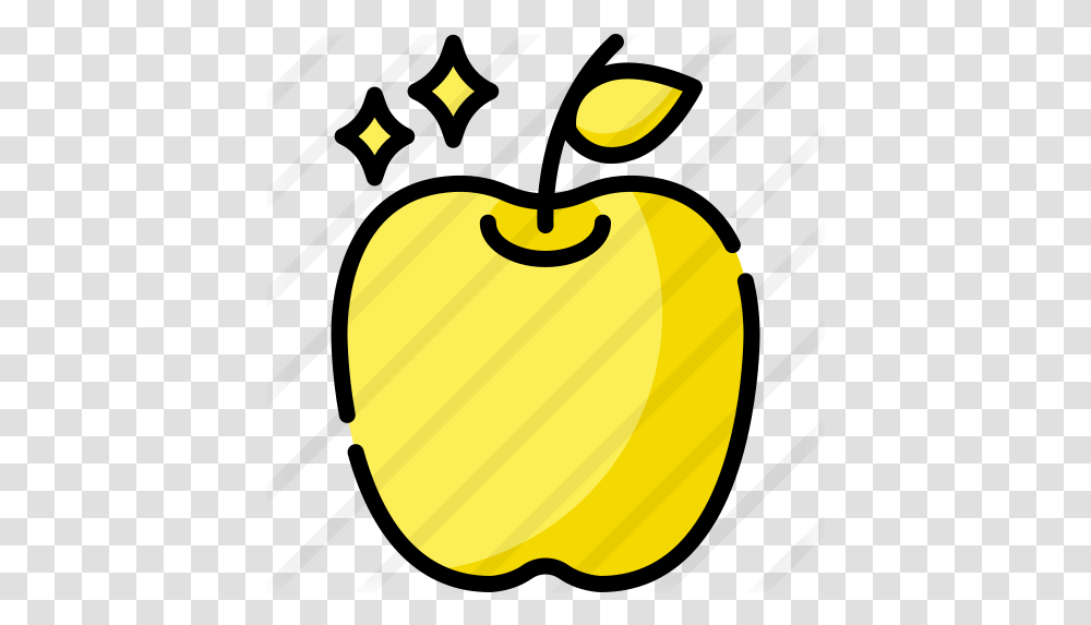 Golden Apple Clip Art, Tennis Ball, Plant, Symbol, Heart Transparent Png