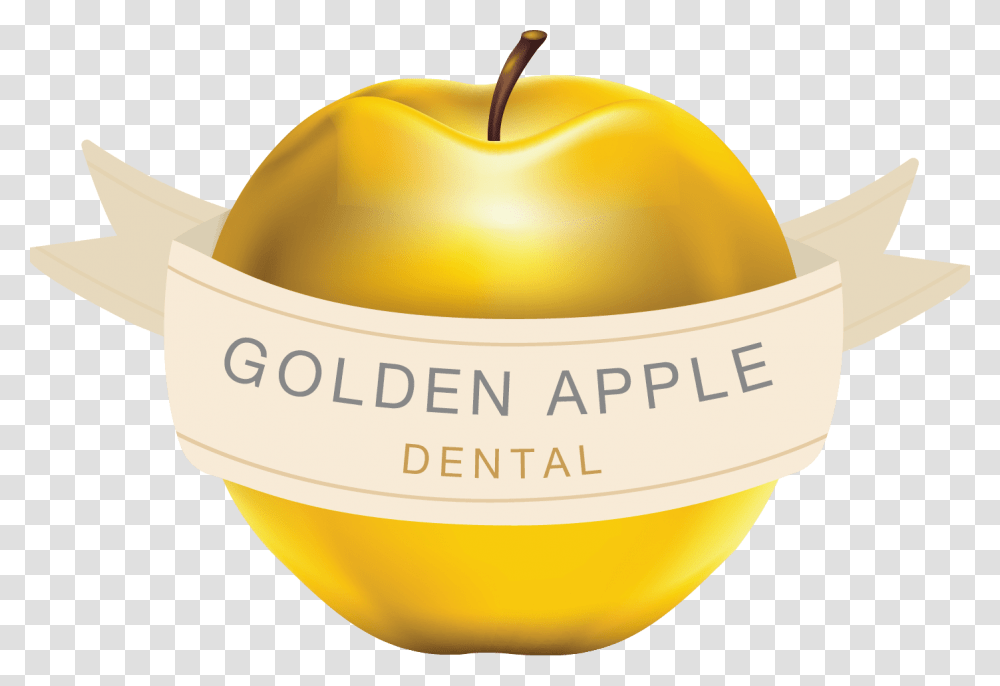 Golden Apple Dental Apple, Plant, Label, Fruit Transparent Png