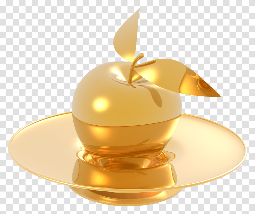 Golden Apple, Lamp, Food, Honey Transparent Png