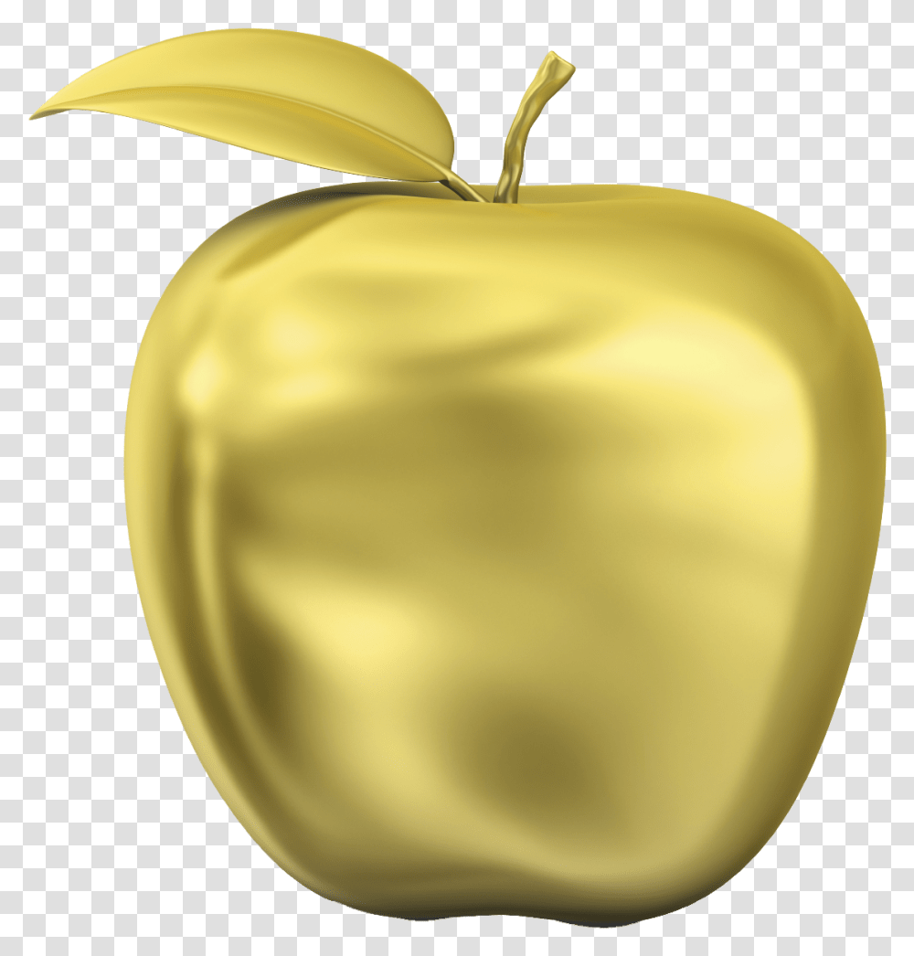 Golden Apple Stock Photography Clip Art Gold Coins Golden Apple Clip Art, Plant, Food, Egg, Fruit Transparent Png